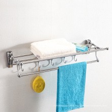 Stainless Steel Toilet Accesories Bathroom Accessories Set Towel Rack Stand Towel Bars Clothes Shelf with Towel Hooks